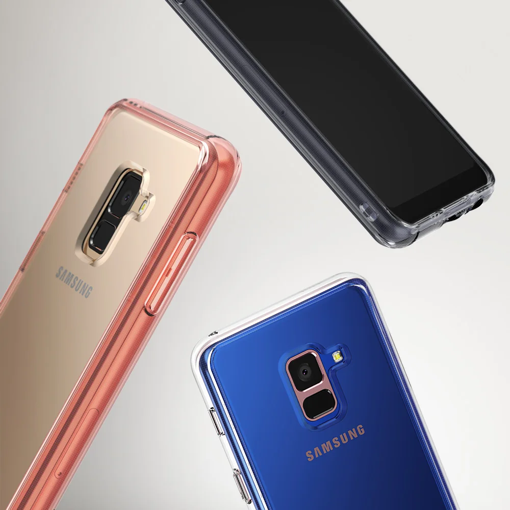100% Оригинальные Ringke Fusion чехол для samsung Galaxy A8 плюс 2018 (A8 + 2018) |