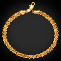 kpop bracelet simple style fashion jewelry menwomen trendy yellow goldsilver color high quality bracelets bangles h704