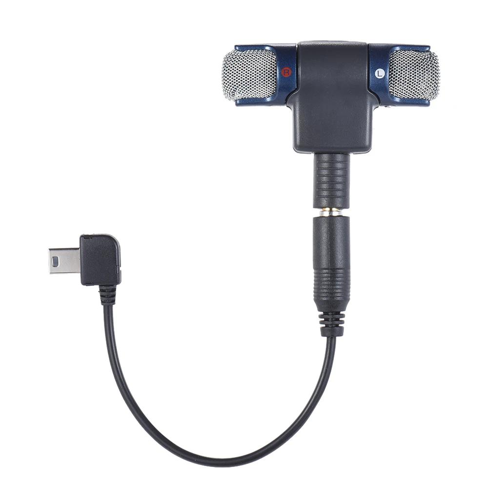 Внешний стереомикрофон с кабелем Micro Adapter 3 5 мм для GoPro Hero + 4 спортивной экшн камеры