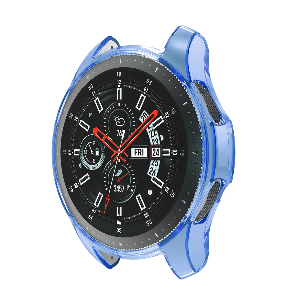 Для samsung Galaxy Watch 42 мм 46 Шестерни S3 Frontier SM-R810 SM-R800 SM-R760 мягкий защитный корпус из ТПУ с