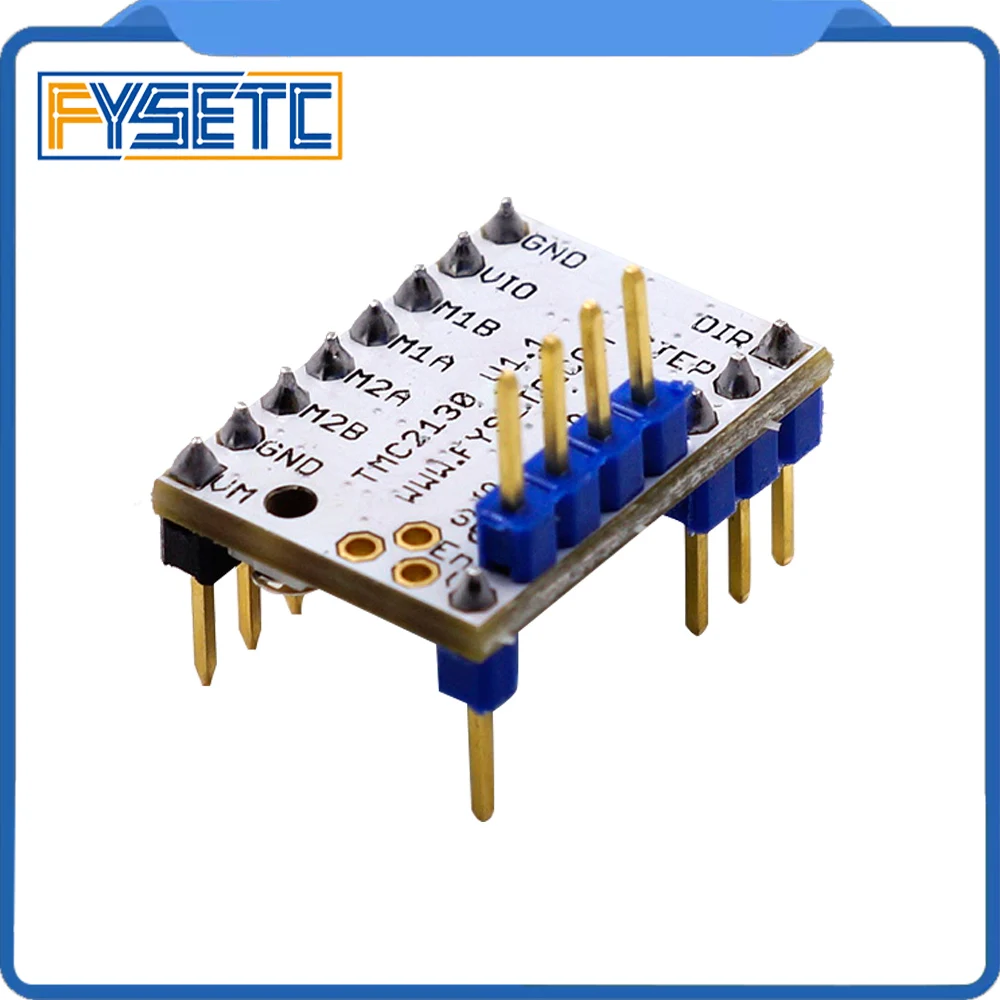 5X TMC2130 V1.1 для SPI функция Stepstick Драйвер шагового двигателя с теплоотводом 5 шт.