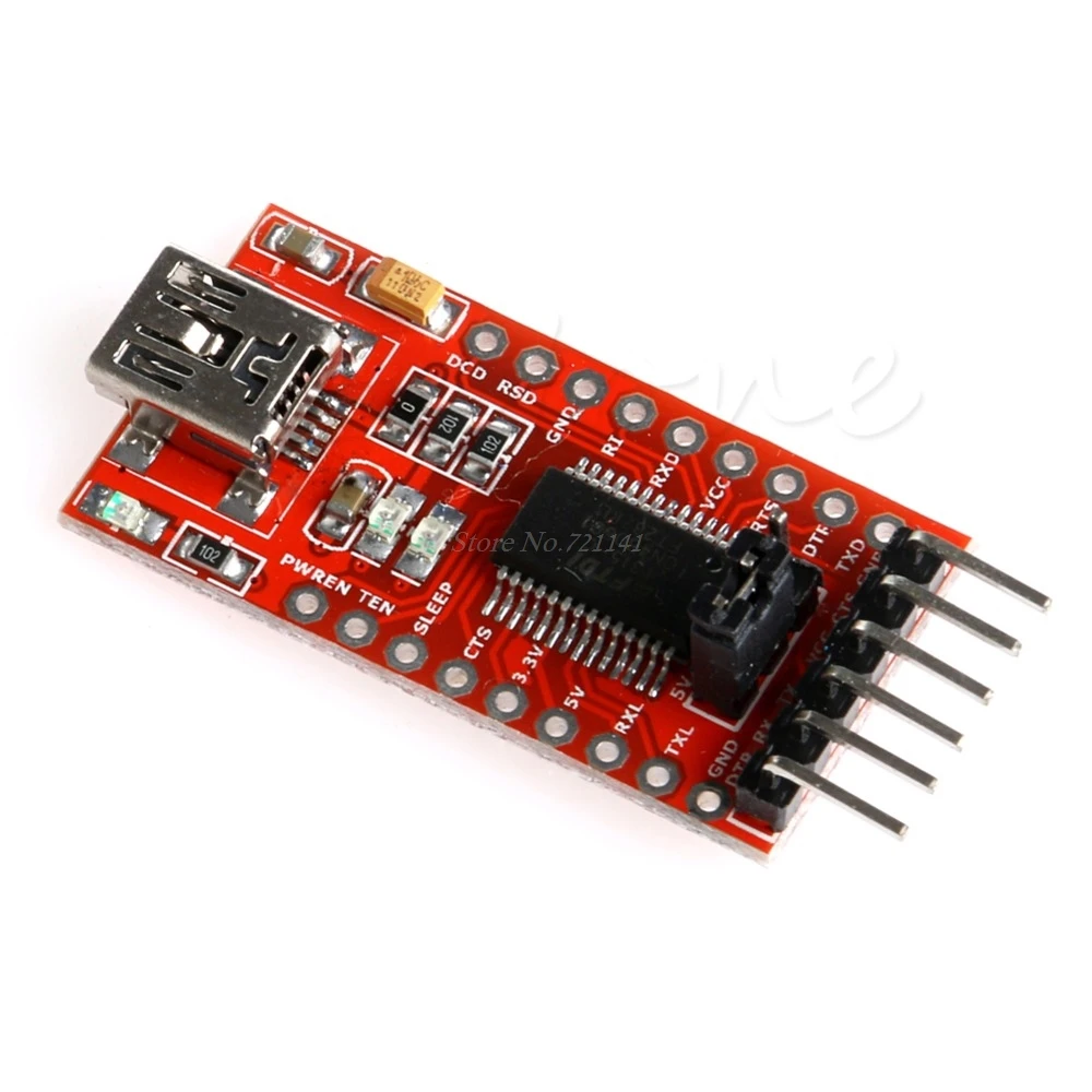 FT232RL FTDI USB к TTL модуль адаптера 3 В 5 для мини-порта электронный Прямая поставка |