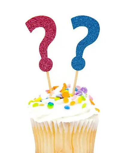 Блестящий вопрос-маркер на день рождения повязка кекс украшение для крестины