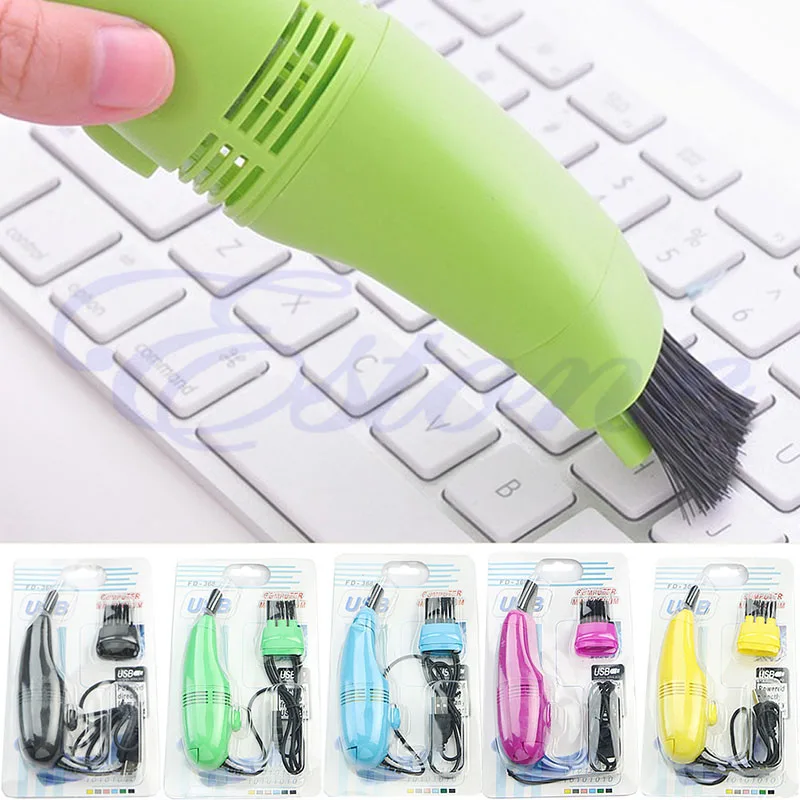 1 шт. очиститель для клавиатуры USB мини вакуумная Пылезащитная машина компьютера
