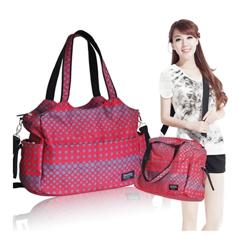 Bolsas multifuncionales para pa&ntilde;ales de beb&eacute;, bolso de maternidad para mam&aacute;, bolso de hombro para beb&eacute;-0