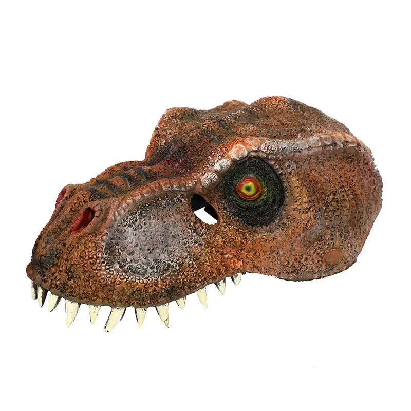 H &amp ZY Horror 3D маска динозавра Los Reyes Magos Косплей животных Maschera мягкая