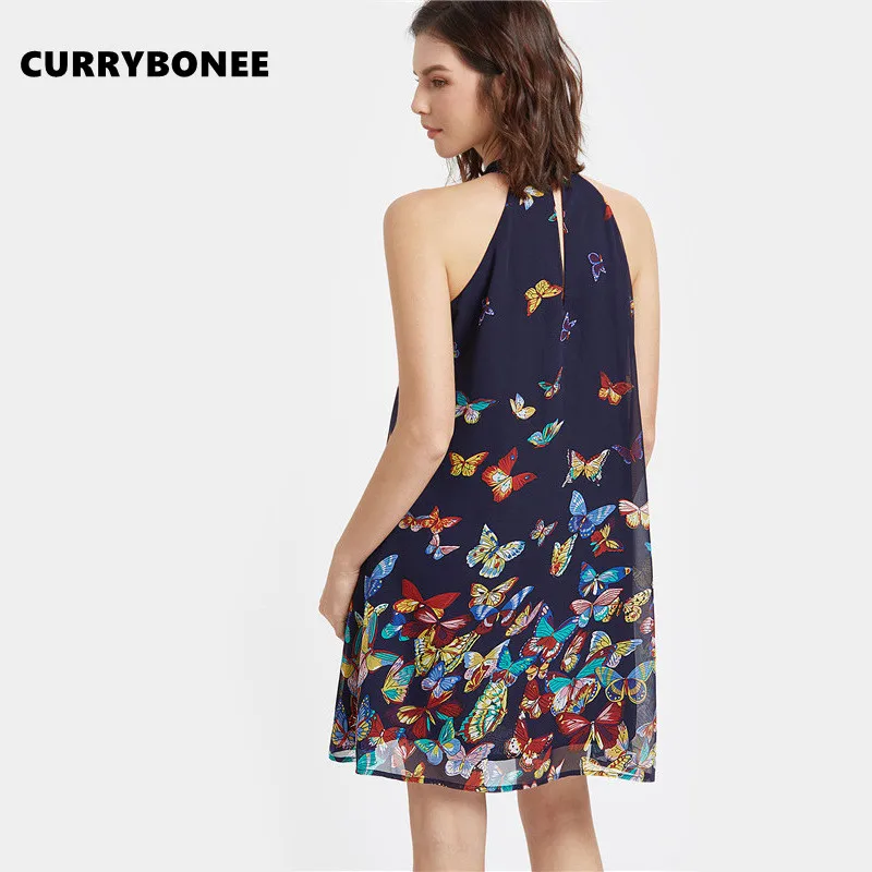 Currybonee бохо платье Для женщин Китайский Стиль цветочный Повседневное Mori Girl