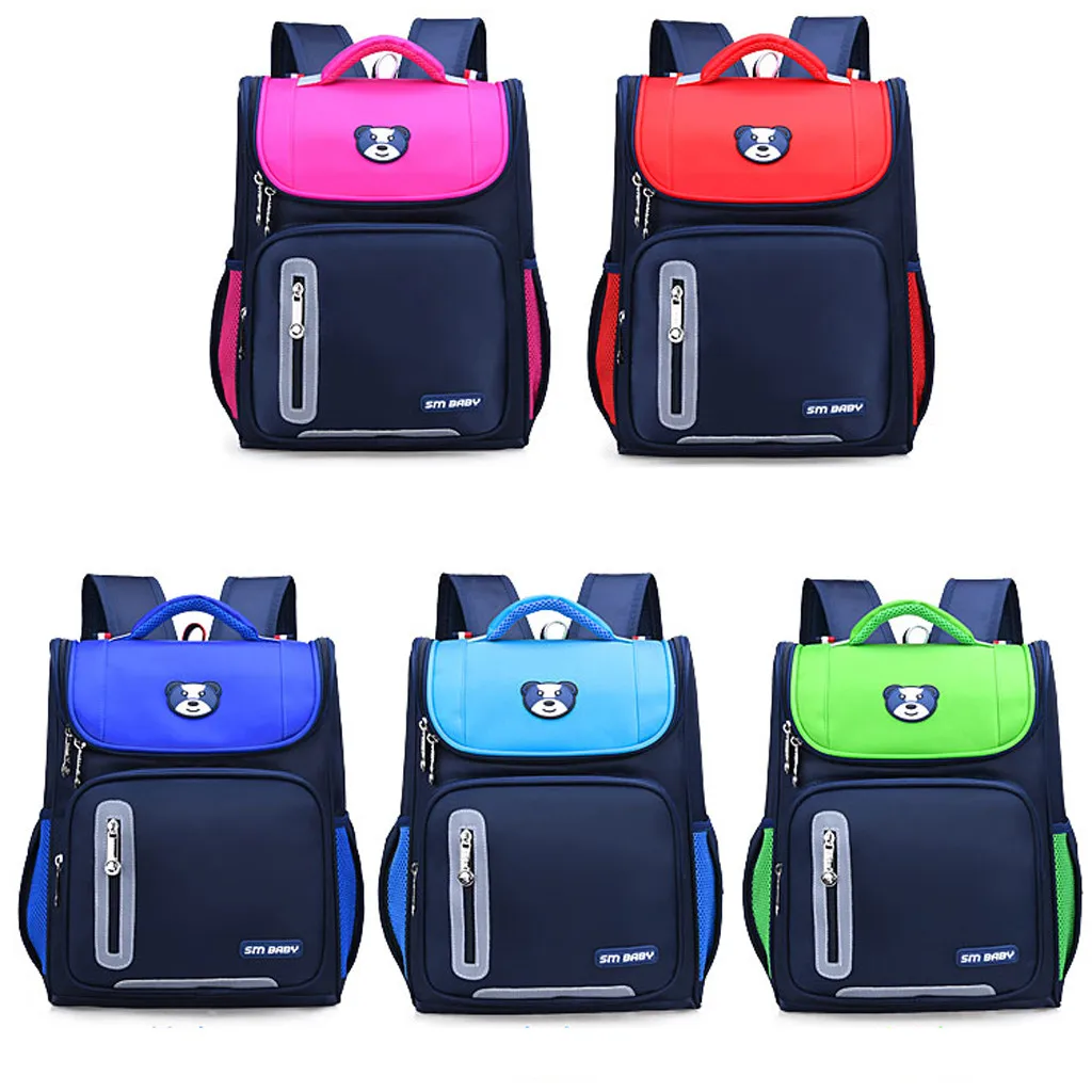 

Hot Sale Children Schoolbag Fashion Large Capacity Cartoon Prints Backpacks Child Bookbags Students Nylon Travel Bags Mochila