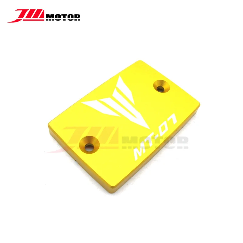 Логотип MT07 мотоциклетная CNC алюминиевая передняя Крышка Резервуара тормозной