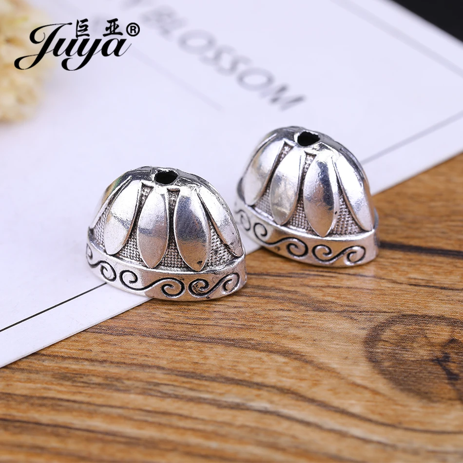 Кожухи для кожаного шнура JUYA Концевики сережек ручной работы сделай сам 14x20 мм 6