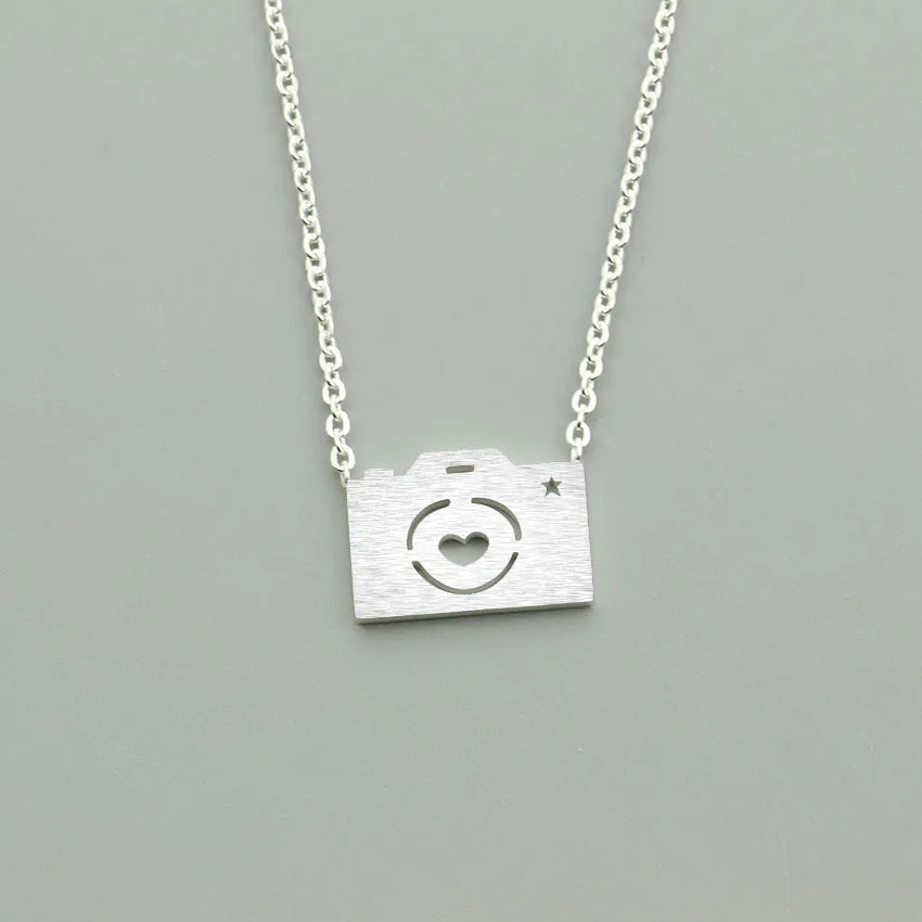 10 шт. нержавеющая сталь изящная камера золотые ожерелья и подвески цветная