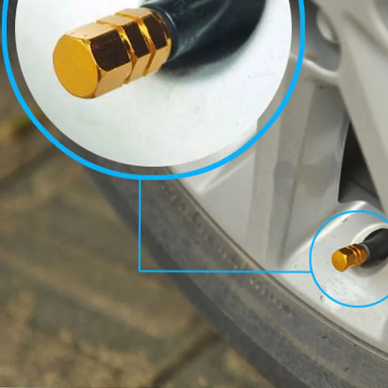 Противоугонный клапан для колесных шин алюминиевый сплав воздушная крышка