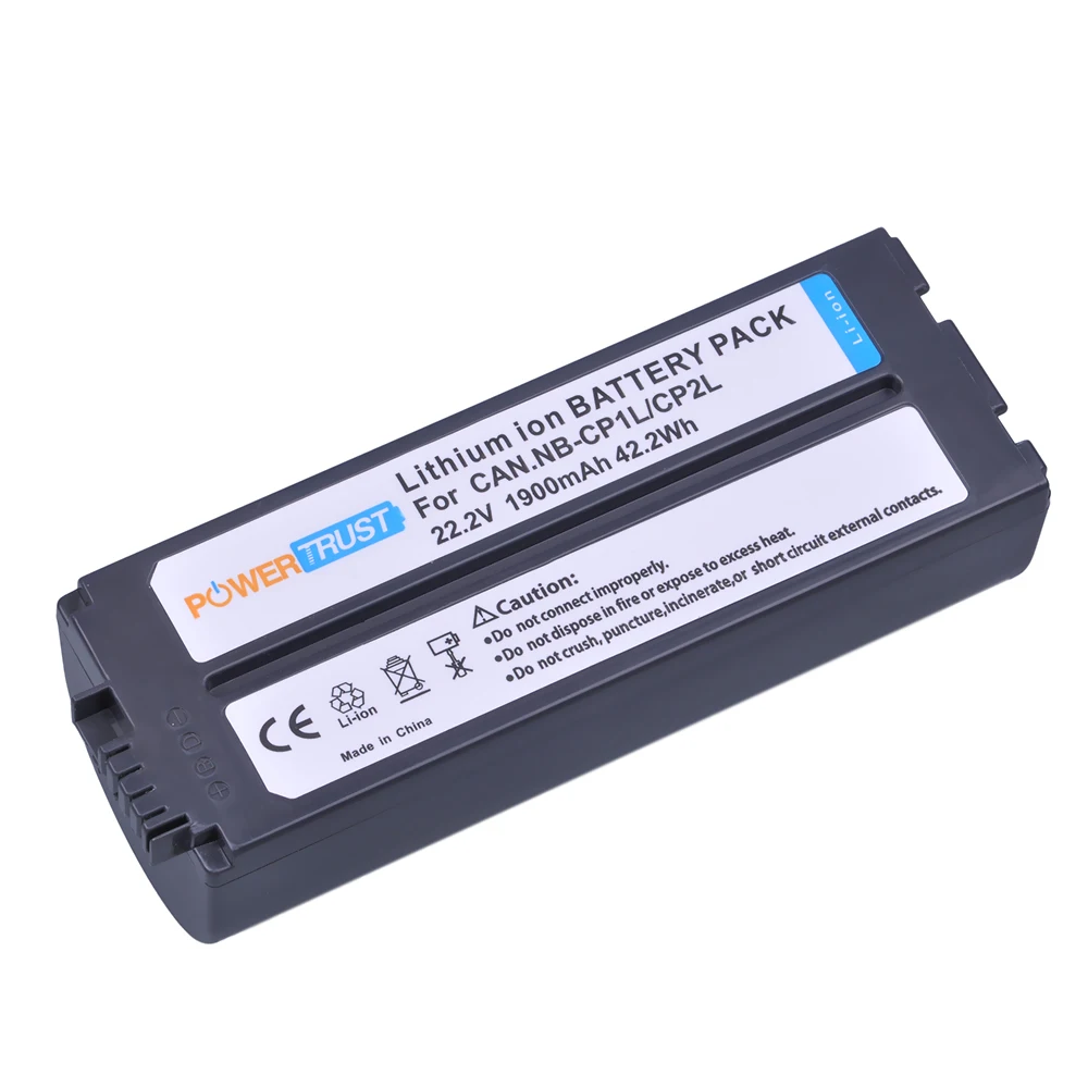 PowerTrust 2 шт. NB CP2L CP1L батарея с зарядным устройством для Canon SELPHY CP100 CP200 CP220 CP330 CP400 CP510