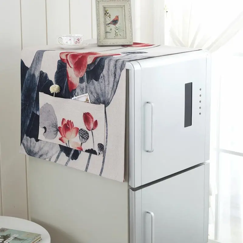 Simanfei чехол для стиральной машины Сельский Европейский стиль пыленепроницаемые