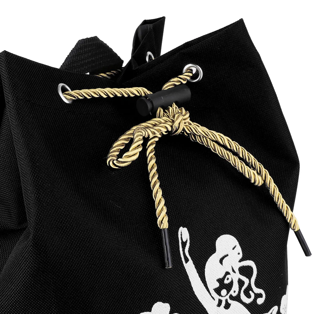 TiaoBug Cute Kids Fashion Drawstring Ballet Bag Backpack Girls Student School Backpack Dancer Print Rucksack for Gym Dance Class