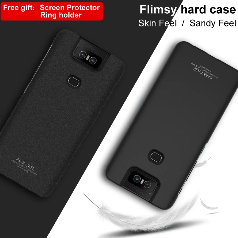 Imak ковбойский чехол для Asus Zenfone 6 ZS630KL матовый пластиковый защитный