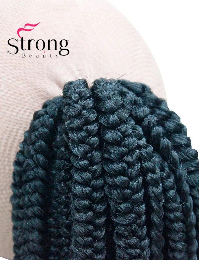 StrongBeauty длинные афро кудрявые вязанные крючком скрученные косички конский хвост