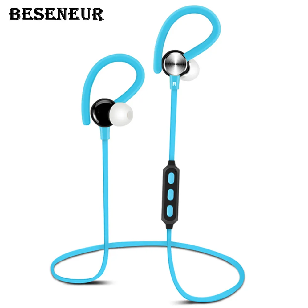 Beseneur Y622 Беспроводные спортивные наушники Bluetooth гарнитуры V4.1 бег стерео музыка HD