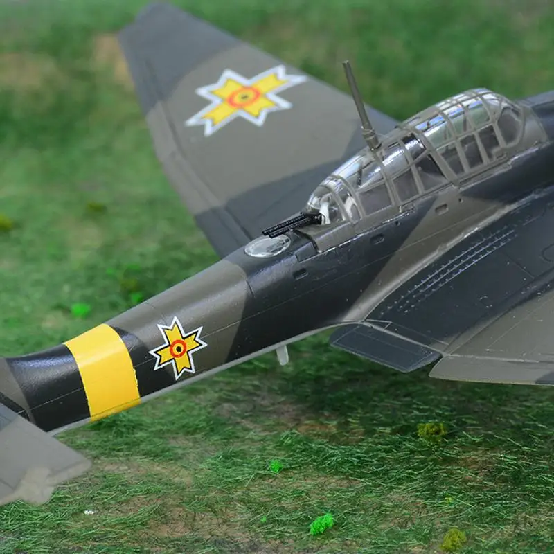 Предварительно построенный 1:72 scale Ju 87 Stuka dive bomber World War II 87D aircraft hobby Коллекционная