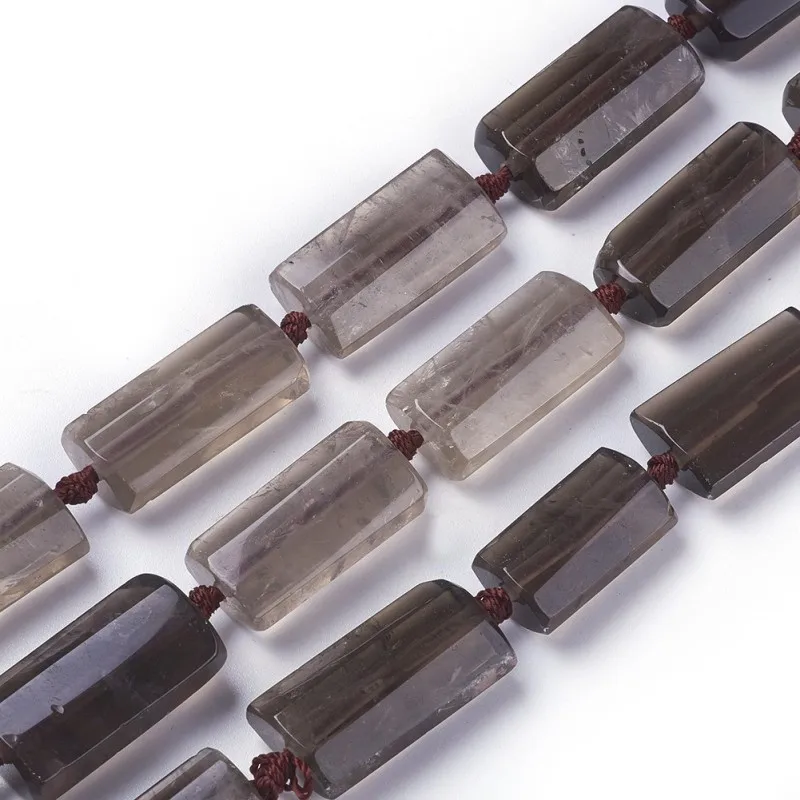 

Natural Rectangle Faceted Beads Strands for jewelry making bracelet, Hole: 1.5mm;about 13pcs/strand,16.2"(41.2cm) F80