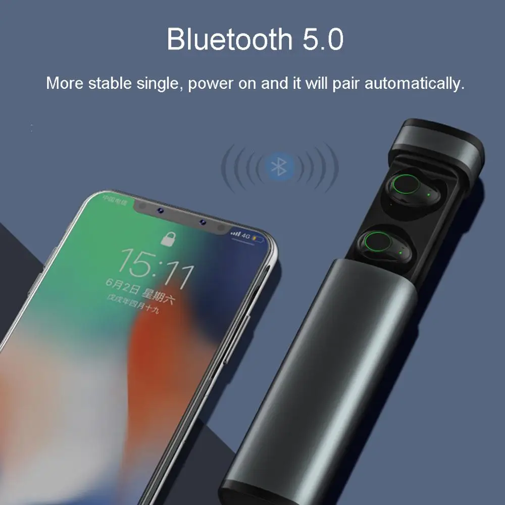 X23 TWS наушники Мини Bluetooth 5 0 стерео Спортивные Беспроводные для iphone xiaomi samsung