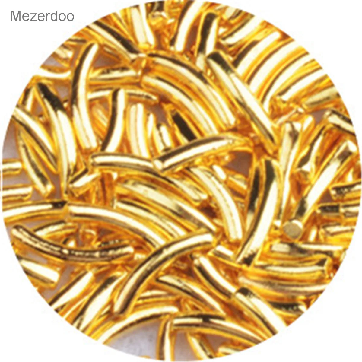 3D золотые серебряные заклепки Геометрический стиль металлический дизайн ногтей