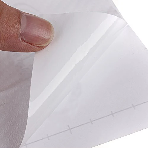 Белая Хромовая 3D автомобильная пленка из углеродного волокна виниловая