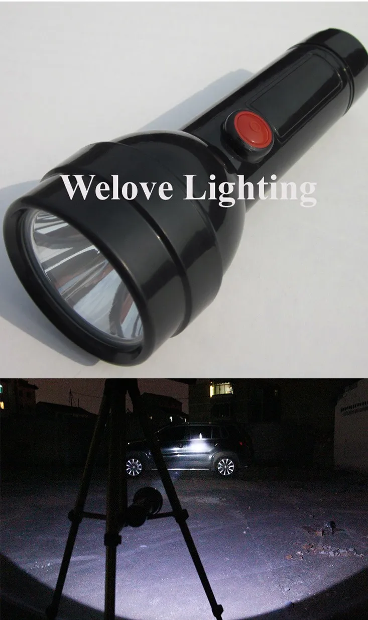 Osran 3 Вт Led Flas светильник 2200 мАч 18650 Li аккумулятор Перезаряжаемый яркий для электростанции кемпинг фонарь светильник DHL