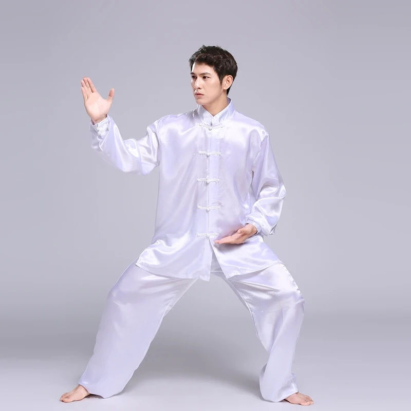 Унисекс Wushu Одежда Боевые искусства искусственный кунг фу костюм для мужчин Тай