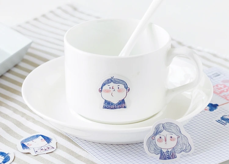45 шт./упак. Kawaii японский декоративные Скрапбукинг Стикеры детский игрушечный Стикеры s планировщик Стикеры Канцелярские Товары для детей Подарки