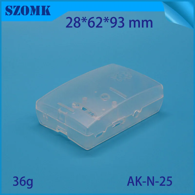 1 шт. 28*62*93 мм szomk пластиковая коробка для электроники Корпус raspberry pi 3