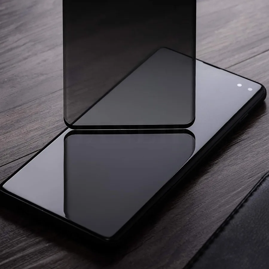 9D изогнутое полное анти шпионское закаленное стекло для samsung S10 Plus защита экрана конфиденциальности для samsung Galaxy S10 S9 S8 Plus S7 Edge