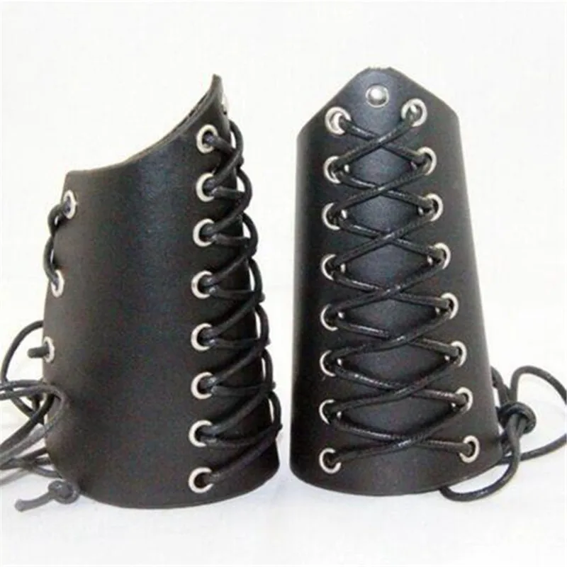 Игра косплей реквизит из натуральной кожи Bracer Arm Armor Warrior стимпанк браслет