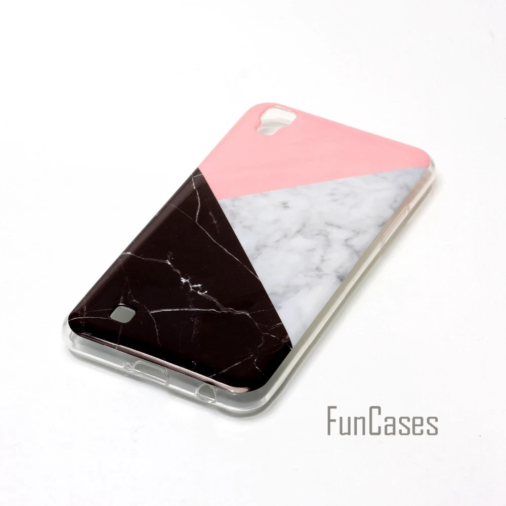 ТПУ Мрамор вены чехол для Coque LG X Мощность k220ds k220 случае 5.3 дюймов Капа Новый carcaso