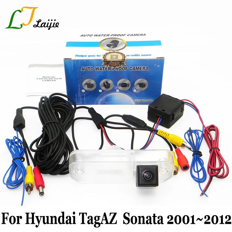 Для Hyundai TagAZ Sonata EF Facelift 2001 ~ 2012 / HD CCD камера ночного видения заднего вида/с реле