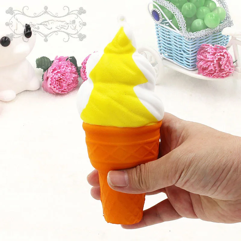 Мягкие игрушки для мороженого из полиуретана разные цвета медленно