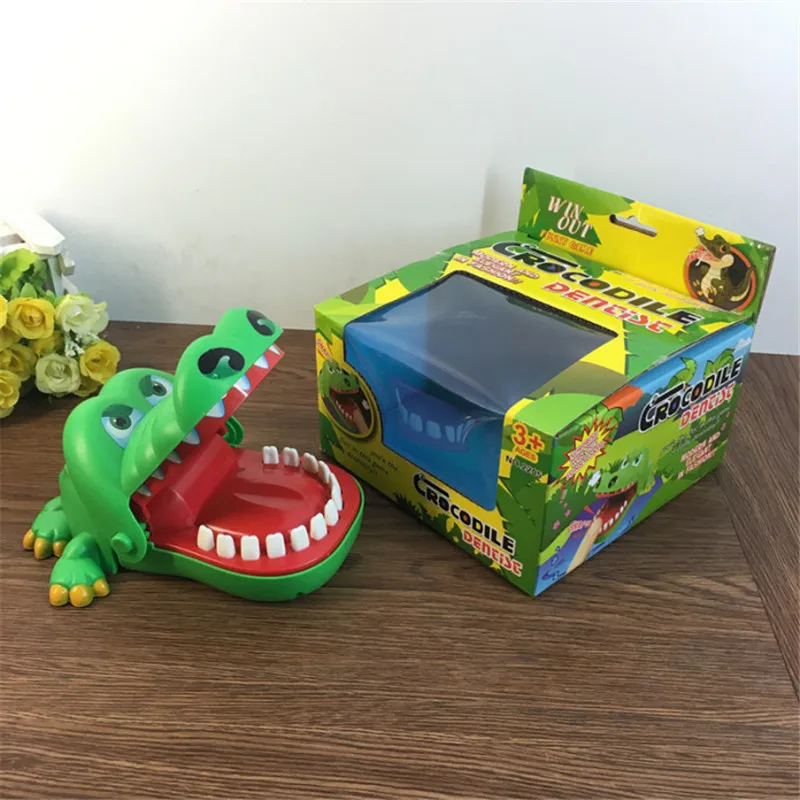 

Gags & Practical Jokes toy Bite Finger Crocodile Mouth Game Funny Play Novetly tricks joke toys for children kids creative gifts