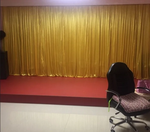 3 м X 36 ширина Свадебные вечерние события сцены стены трубы украшения драпировка