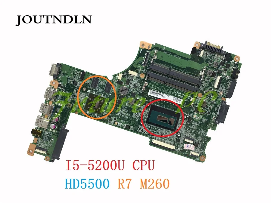 Материнская плата JOUTNDLN для ноутбука Toshiba Satellite L50-B L55-B A000302560 DABLIDMB8E0 DDR3L I5-5200U ЦПУ HD5500