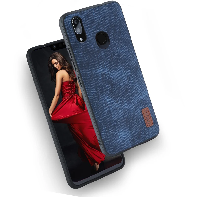 Для huawei Nova 3 чехол для huawei Nova 3 чехол силиконовый Джинсы Кожа Nova3 первоначально Mofi для huawei Nova 3 случае 360 Fundas