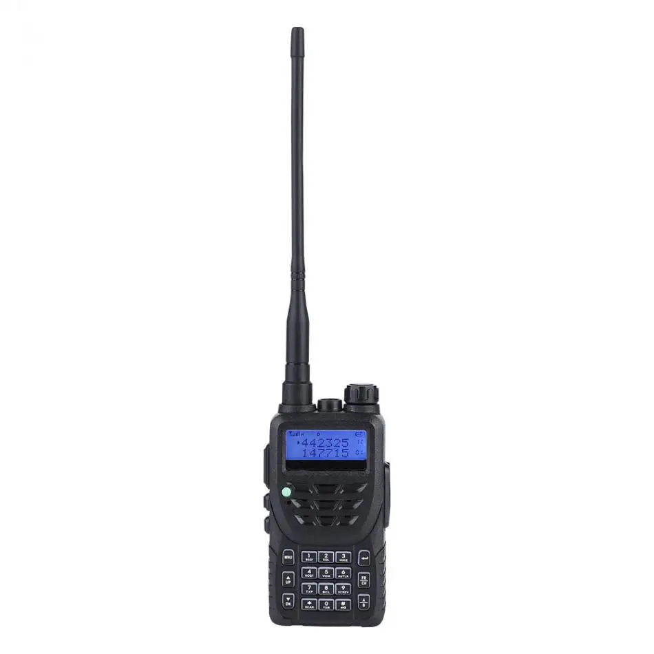 Междугородние Walkie Talkie Водонепроницаемый приемопередатчик FM Dual Band антенна ЕС 100-240 В