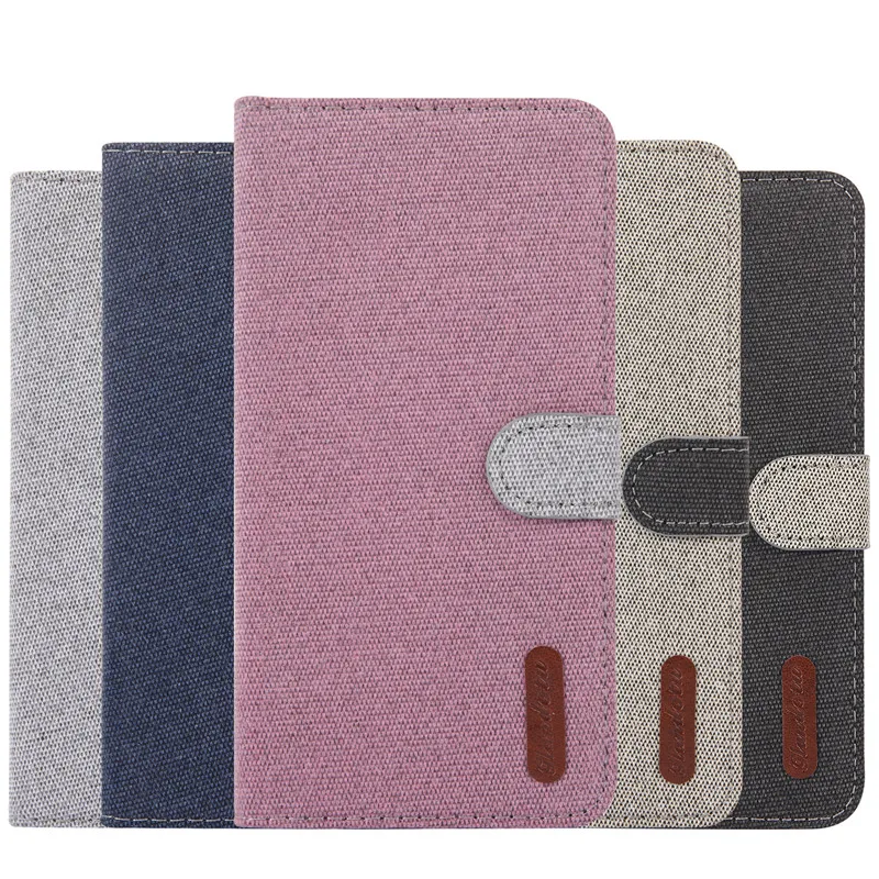 Чехол с откидной крышкой для iPhone 6 S роскошный тканевый кожаный чехол текстурой