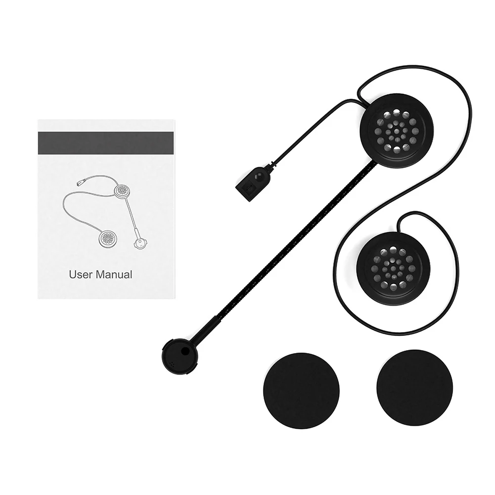 Bluetooth Анти-помехи наушники гарнитура мотоциклетный шлем наушники Колонки с микро для смартфонов