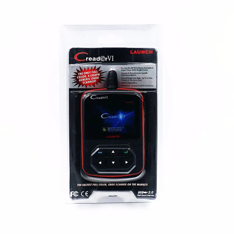 [Старт Дистрибьютор] Старт X431 Creader VI DIY Code Reader Универсальный OBDII Сканер Быстрая