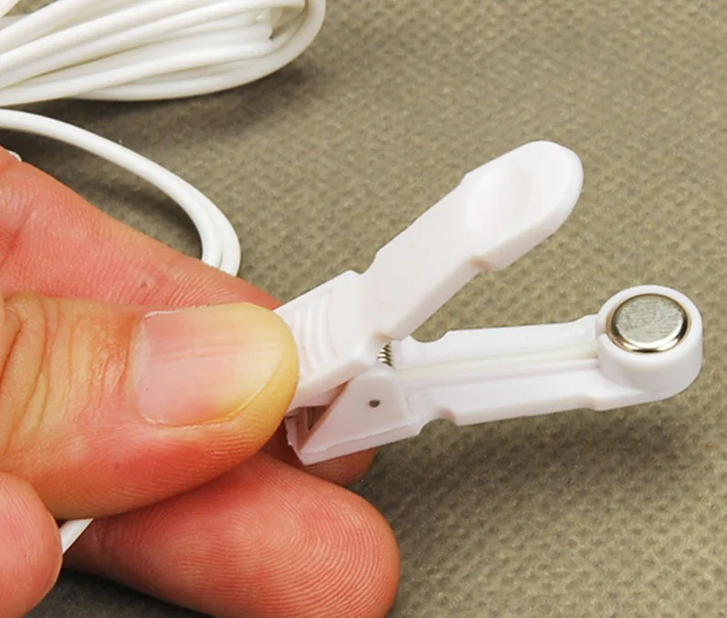 Электрический шок Кольца для пениса зажимы сосков зажим груди медицинский