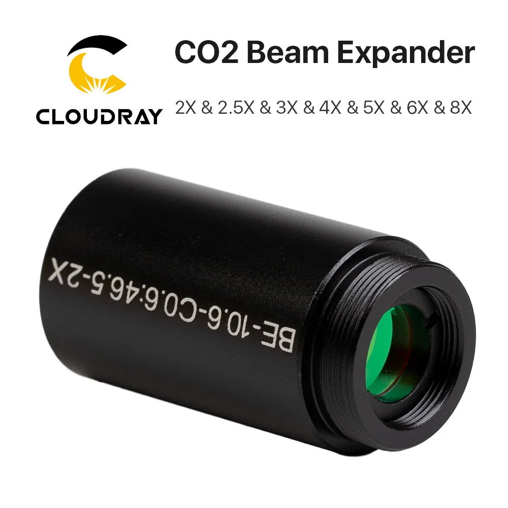 Cloudray CO2 Лазерная 10600nm лазер расширитель пучка 2X 2.5X 3X 4X лазера гальванометра