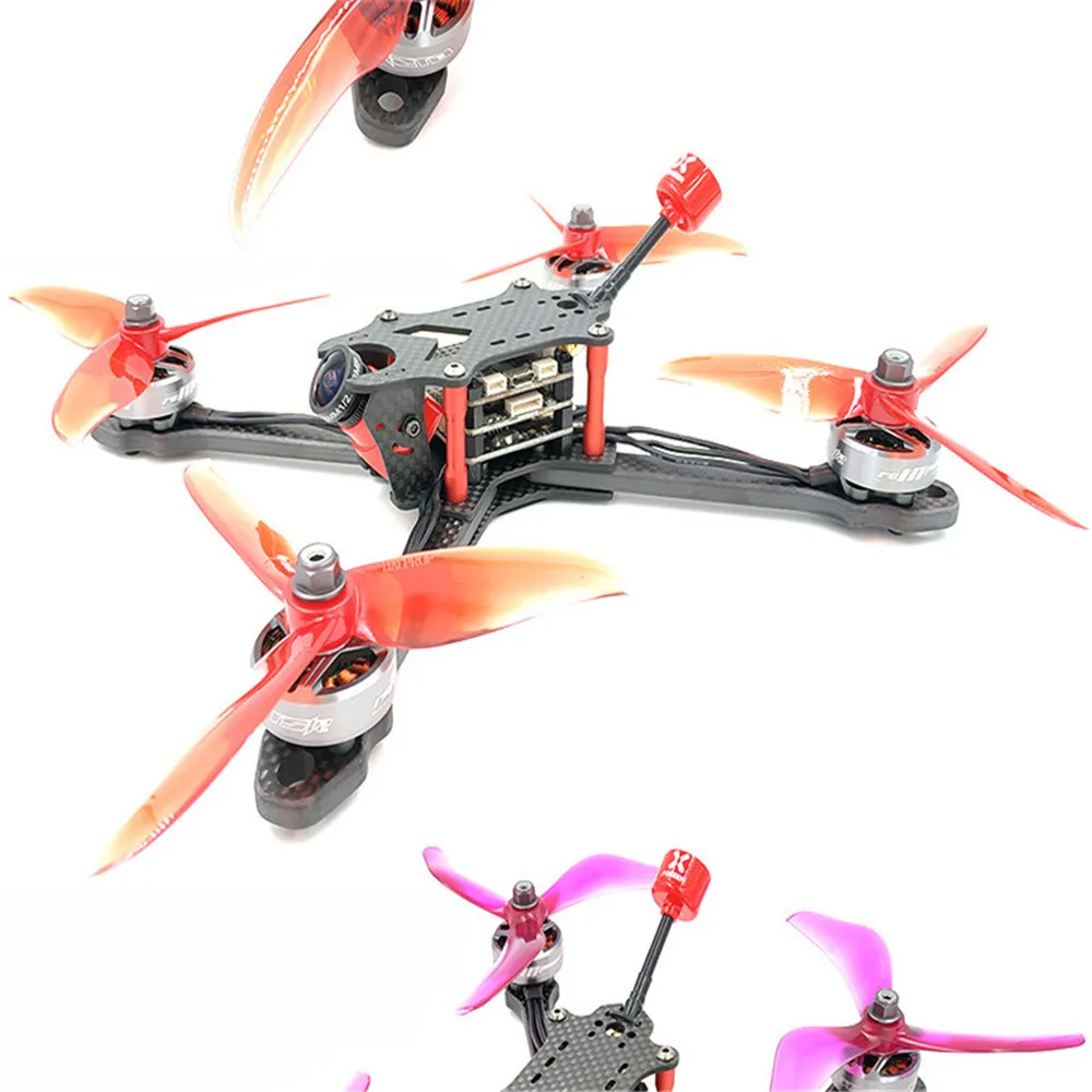 AlfaRC Raptor 218 мм 6 мм Arm углеродное волокно 5 дюймов стрейч X рамки Комплект для FPV Фристайл RC Дрон
