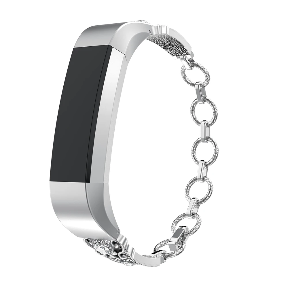 Zenheo Высокое качество часы ремешок для Fitbit Alta Замена Винтаж металлический браслет Для Fitbit Alta Смарт ремешок для часов