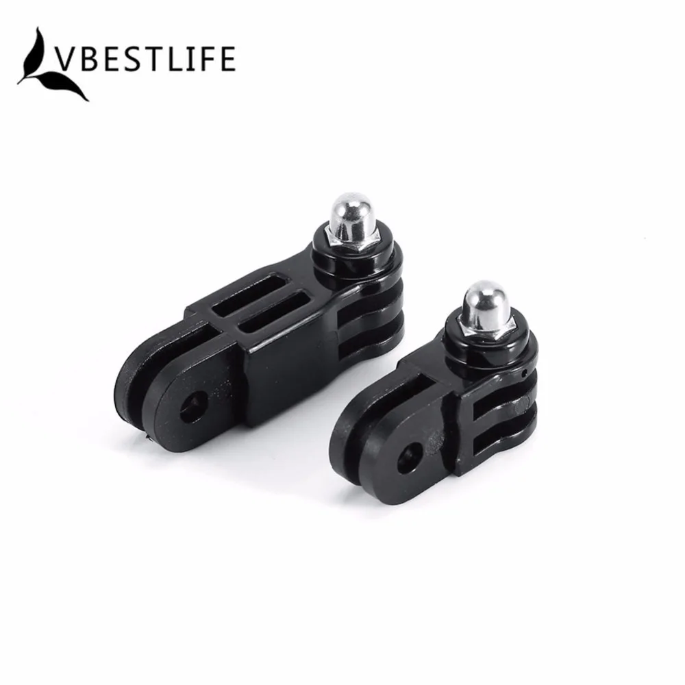 Универсальный длинный/короткий прямой Соединительный адаптер для GoPro Hero 4 3 + 2 1