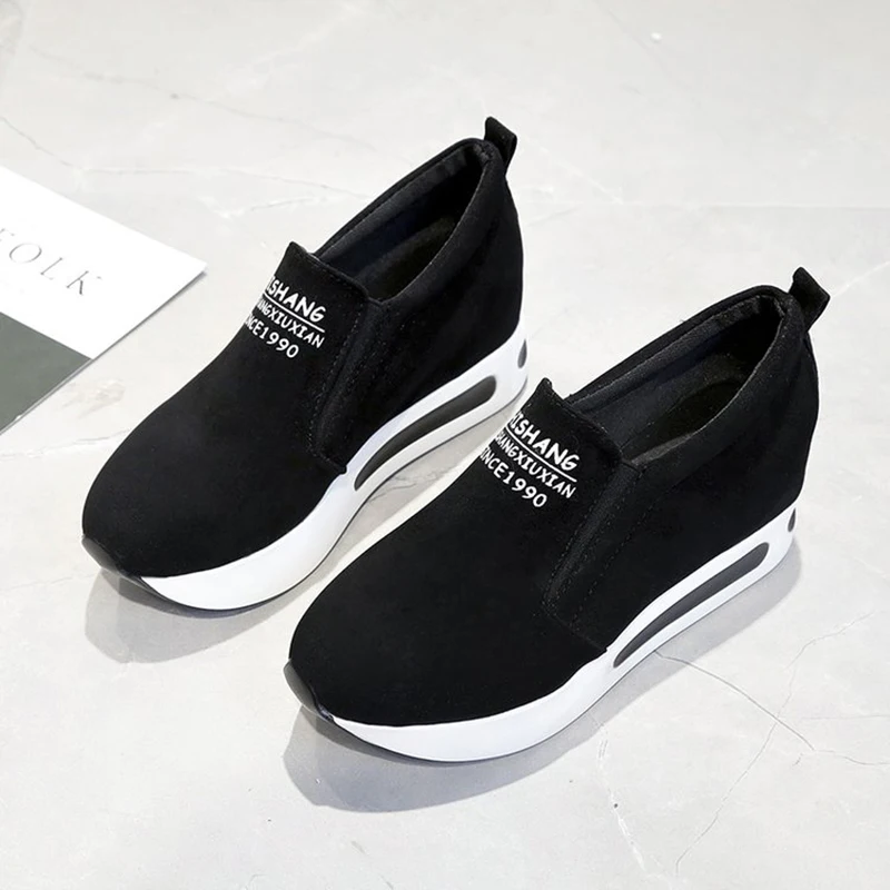 Aleafalling/Новое поступление женская обувь на танкетке дышащая мягкая нескользящая